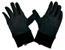 Nike 360 Men's Lightweight Running Gloves Men's Large Black/Silver