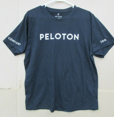 Peloton Century Club T-Shirt Black Size XLarge Authentic