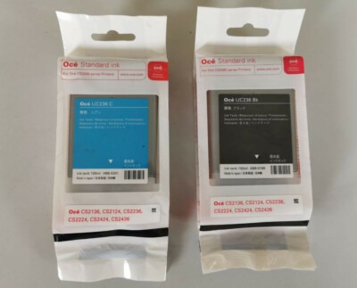 Original-OCE Tintenpatrone schwarz u. cyan für CS2136/2124/2236/2224/2424/2436