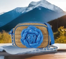 Brighton ROSIE STRAW CAMERA Bag List $295 H15176