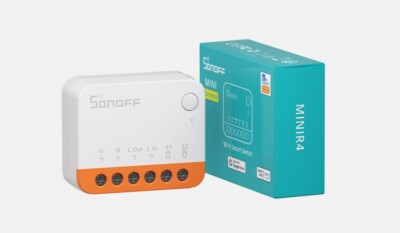 SONOFF MINIR4 WiFi Smart Schalter 2 Wege - Wlan Lichtschalter mit