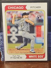 2023 Topps Heritage - #352 Nate Fisher (RC)