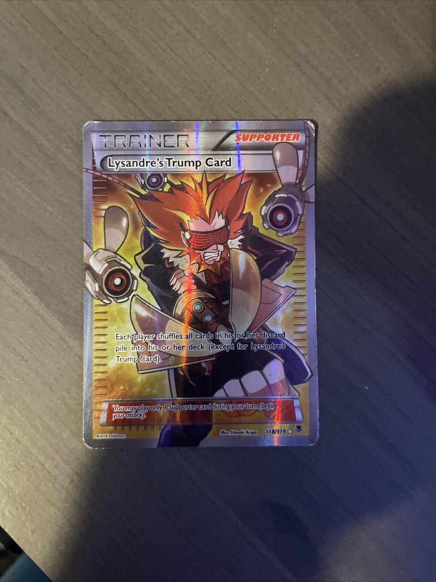 Pokémon TCG Lysandre's Trump Card Phantom Forces 118/119 Holo Full