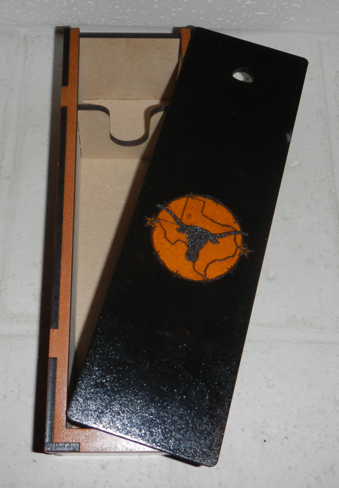 University of Texas UT Longhorns Cedar Valley Box Company Wine Liquor