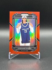 2023 Panini Prizm WNBA Stephanie Soares RC Red /199 Dallas Wings Rookie #136