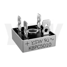 BOJACK KBPC5010 Rectifier Diode 50 A 1000 V Axial KBPC5010 50 amp 1000 Volt Elec