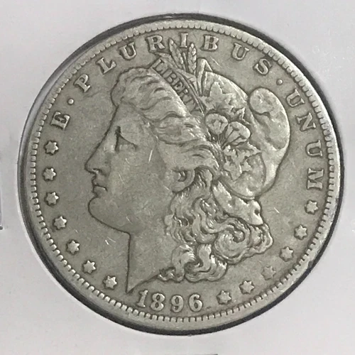 U.S. Morgan Dollar Abt XF 1896-O
