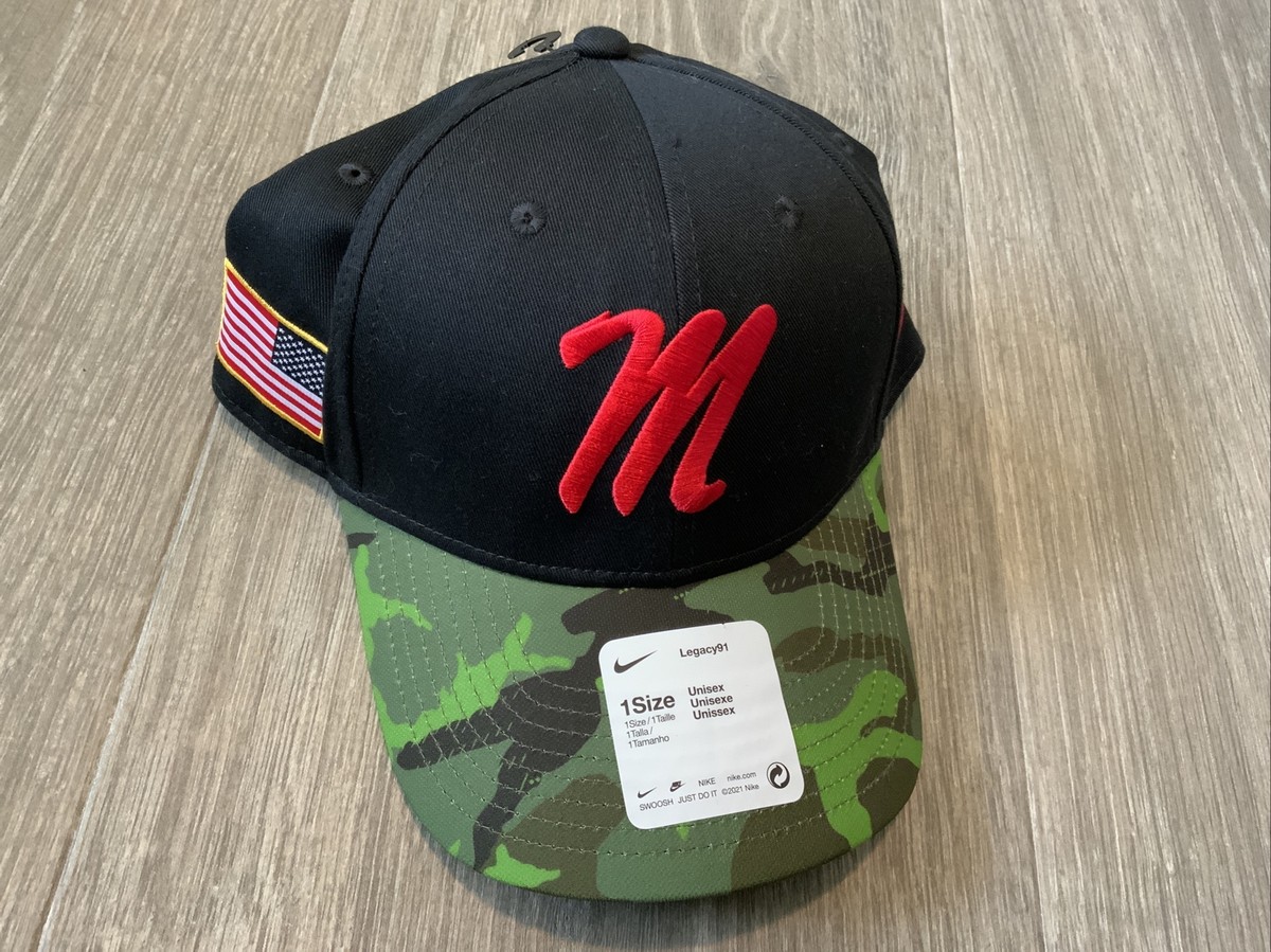 Nike Ole Miss Rebels Legacy91 Military Camo Hat Unisex 1Size