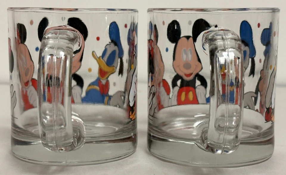Набор из 4 стеклянных кружек с персонажем Disney Anchor Hocking — Микки Минни Дональд - Изображение 4 из 4
