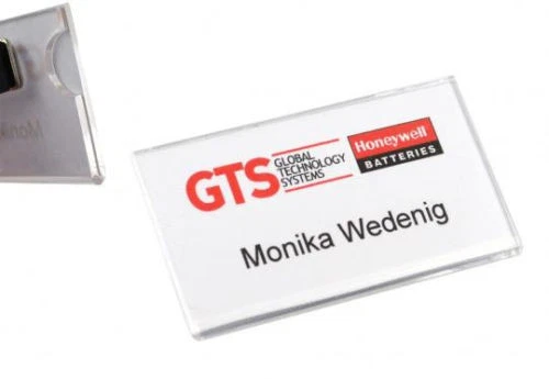 SCHMALZ 10 x Namensschild aus Acryl mit Magnet, Acrylglas verschiedene Größen