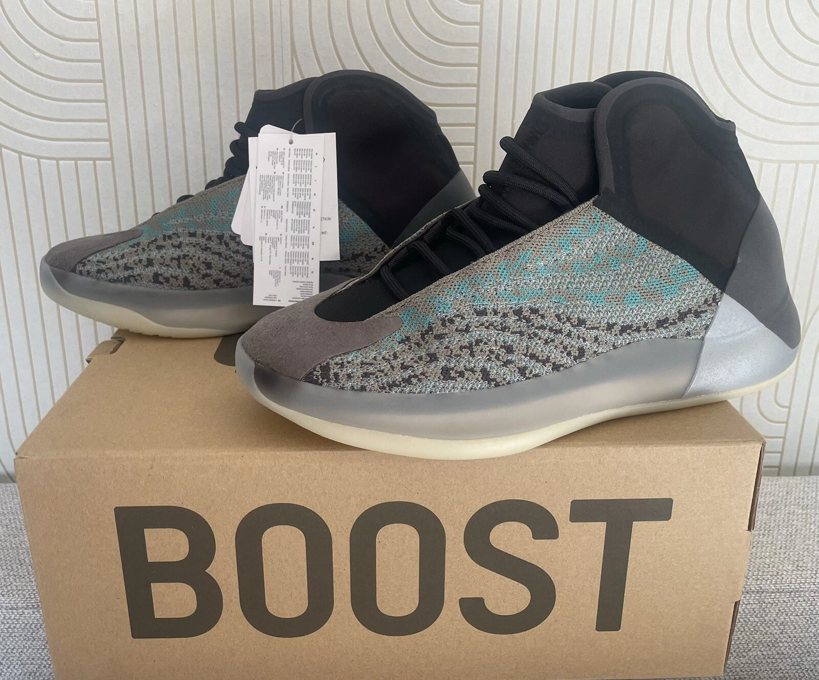 Yeezy QNTM “teal Blue”