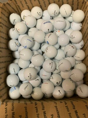 50 Titleist Callaway Nike Srixon Taylormade Mix Used Golf Balls AAA Value