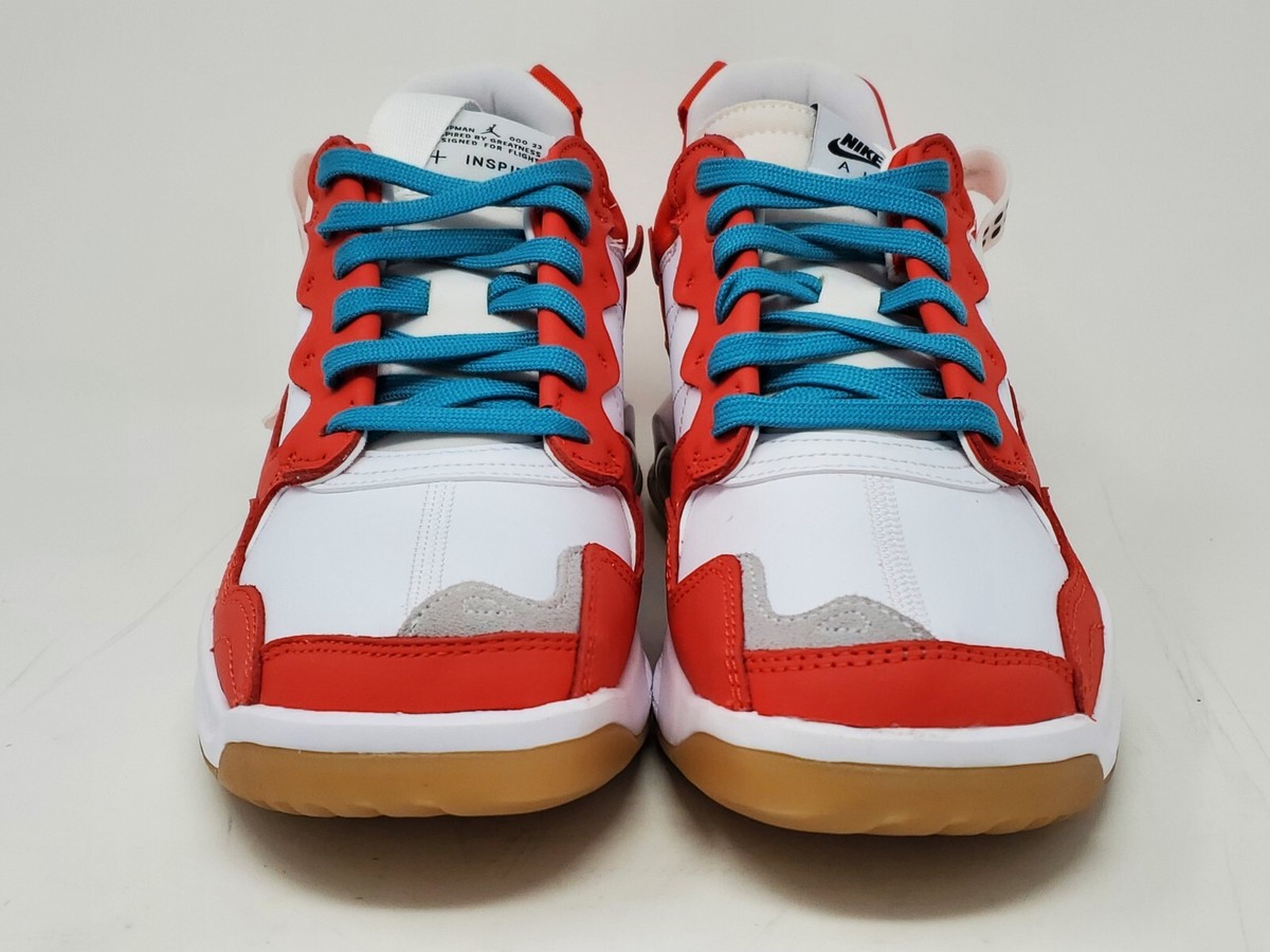 Nike Air Jordan MA 2 Chile Red/White-Cyber Teal	Men 15 New in Box Nike Air Jordan MA2 Chile Red / White-Cyber Teal CV8122-600  main image 4