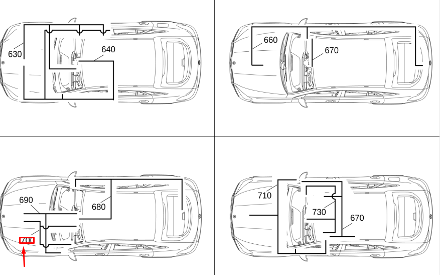 MERCEDES-BENZ GLE W167 OBD-Stecker-Kabelbaum LHD A1675400622