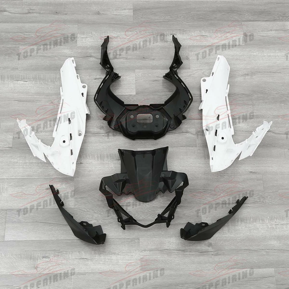 Kit de carenagem sem pintura ABS injeção corpo trabalho branco para SUZUKI GSX250R 2017-2020 - Imagem 4 de 4