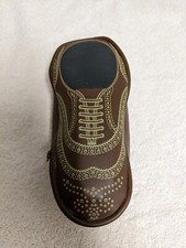 Vintage Zippered Travel Shoe Shine Kit