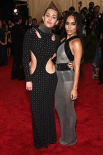 Miley Cyrus Zoe Kravitz at the China Through The Looking Glass Cos - Old Photo 7
