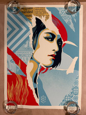 Shepard Fairey Only the Finest Poison Signed Print Poster Obey /550