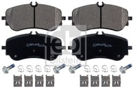 NEU - Febi Bilstein 16985 Bremsbelagsatz, Scheibenbremse FüR MAN VW