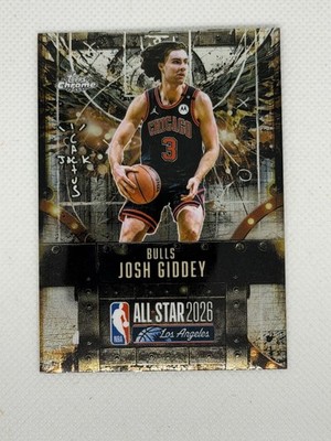 2025-26 Topps Chrome NBA x Cactus Jack All Star Josh Giddey Bulls #50