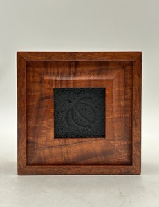 RARE Turtle Petroglyph Honu Koa Wood Box by Tom and Julie Pasquale Hawaiian Art