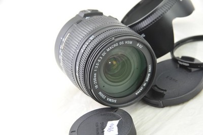Sigma 18-250mm F3.5-6.3 DC macro HSM OS, für Nikon AF