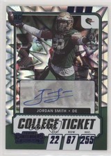2021 Panini Contenders Draft Picks College Ticket 10/39 Jordan Smith Auto 9r9