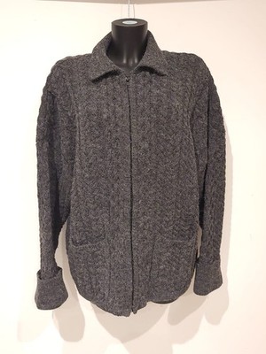 Sisters and Seekers Grau Pullover Pulli Langarm High Neck Full Zip Medium