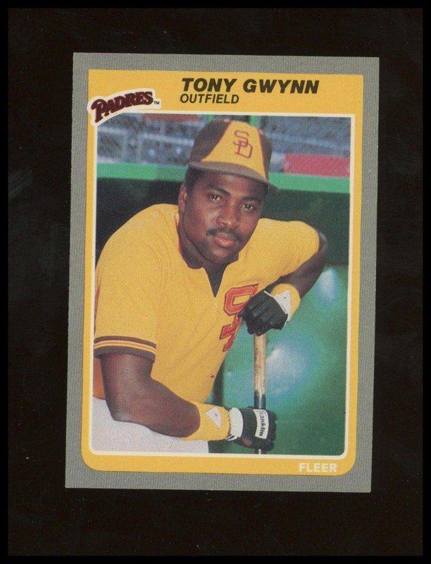 1985 Fleer #34 Tony Gwynn Baseball Card