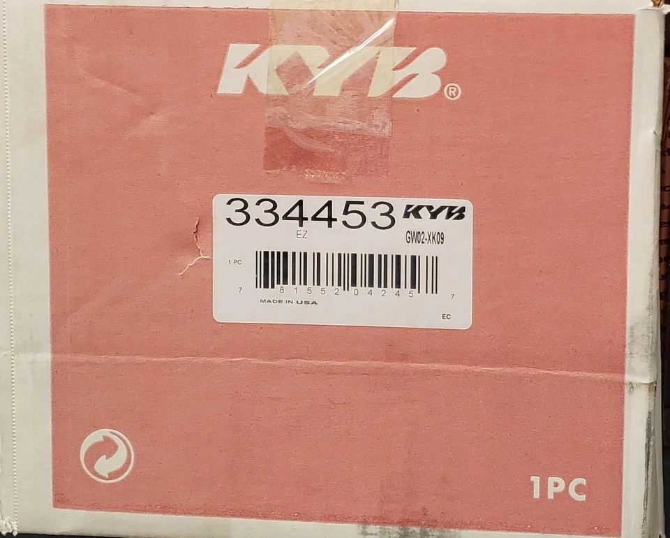 Puntales de gasolina izquierda y derecha KYB 334453 y 334452 Excel-G para Toyota Sienna 2004-2006 Foto 3 de 3
