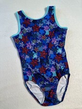 PLUM PracticeWear LEOTARD Gymnastics STARS Tank NOT FLIP-SIDE GK Similar SIZE AL