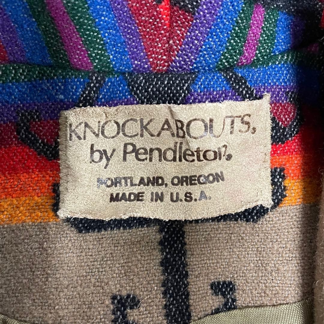 Pendleton Native Pattern Wool Jacket Rare Native … - image 6