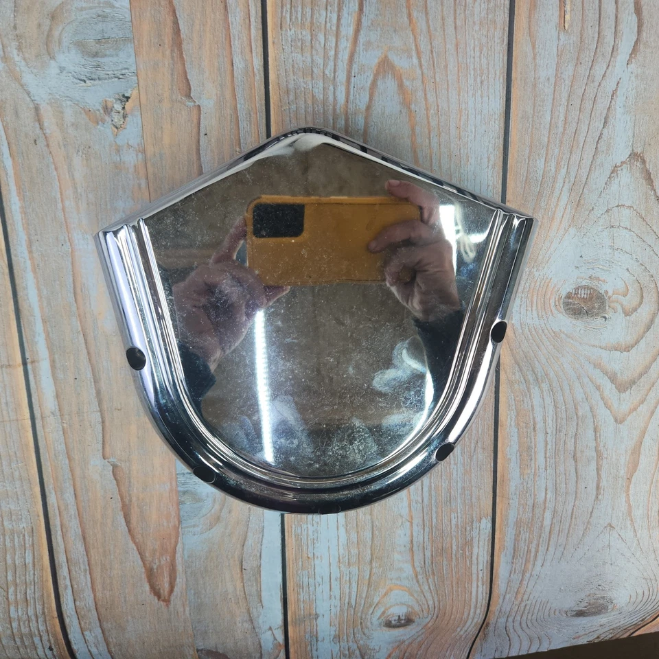 Cubierta de contraeje cromada lisa Victory Motorcycles 2872783 V92SC V92C OEM NOS Foto 2 de 4