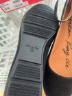 American Rag Aeeva Black microsuede Perforated Flats Size 10 NIB — photo 6