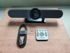 Logitech Meetup V-R0007 Camera and Speakerphone Unit with Remote Tested O893