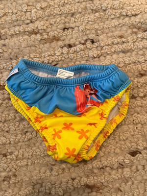FINIS Baby Swim Diaper Mermaid Print Reusable Swim Pants XXL 24 30 Months