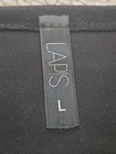 Lapis Size Large Black & White Abstract Straight Pencil Lined Stretch Skirt — photo 2