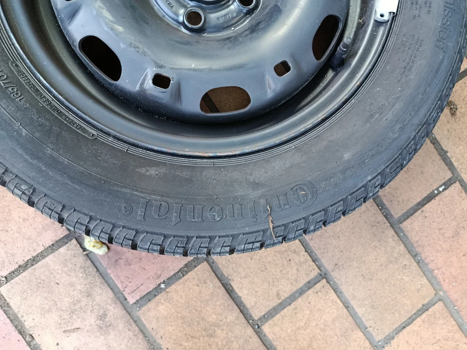 Original VW Polo 9N 9N1 Ersatzrad Reserverad Notrad 5Jx14 ET35 165/70 R14 - Bild 4 von 4