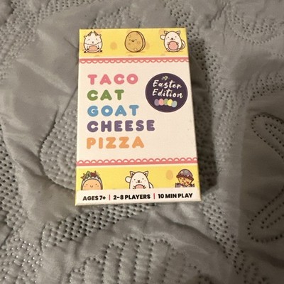 Taco Cat Goat Cheese Pizza Card Game Easter Edition - Brand New & Factory Sealed