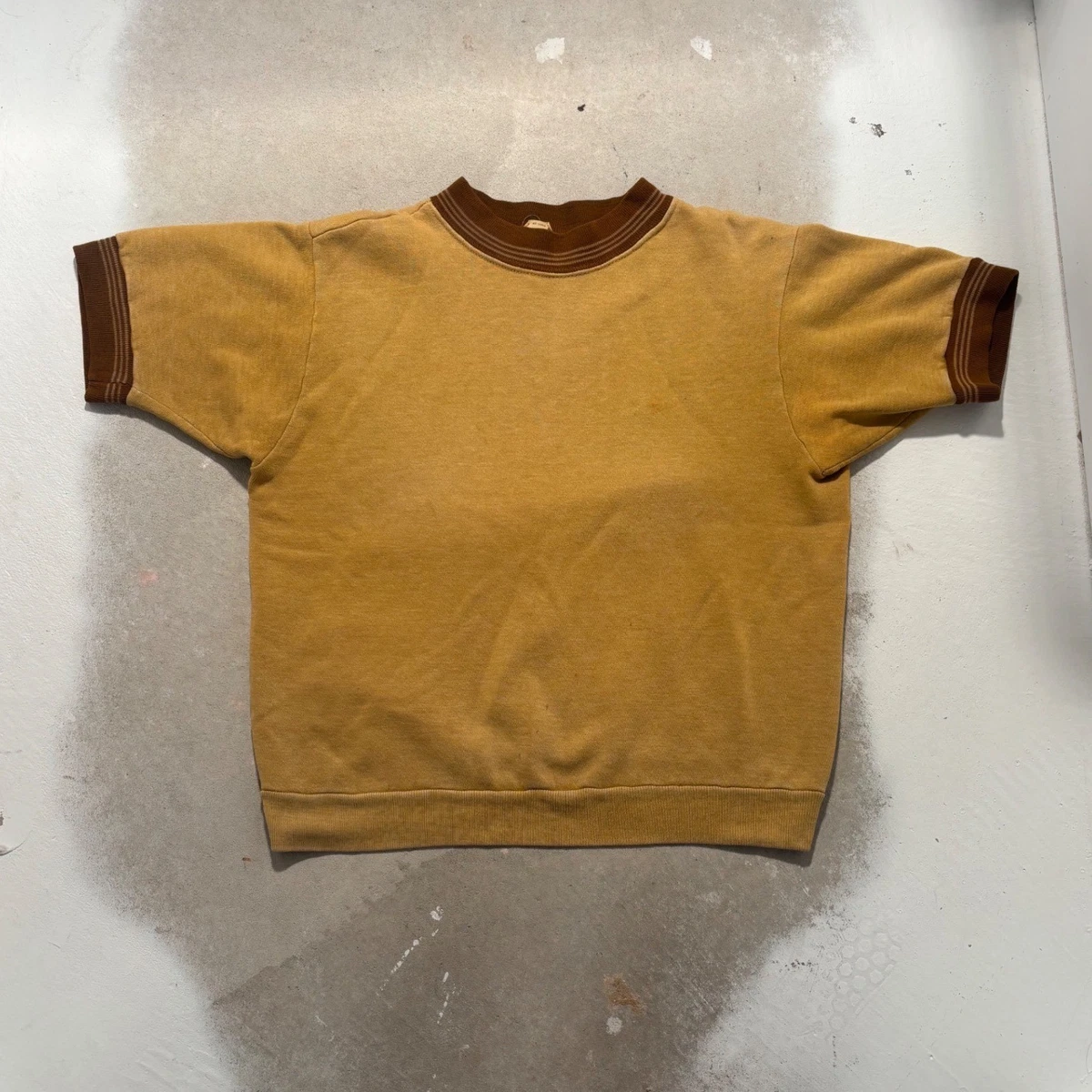 Vintage Short Sleeve Sweatshirt In Men's Sweats & Hoodies for Sale