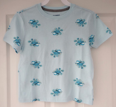 NWT Old Navy Octopus Shirt Boy's Size 6-7