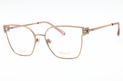 Chopard VCHL58M 08FC Gold 54mm Eyeglasses New Authentic