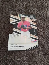 2020 Panini Elite Extra Edition German Ramirez DPL Die-Cut Card #196 082/999