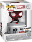 Funko Pop! Miles Morales On A Subway Car #21 Disney 100 Anniversary Marvel
