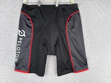 Hincapie Cycling Shorts Adult 2XL XXL Black Gray Peloton Padded Nylon Blend