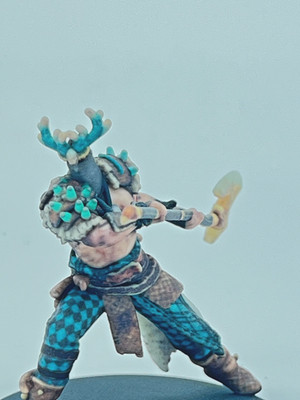 Ubisoft For-Honor Raider 2'' miniature,  3D printed collectibles - M55