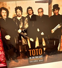 TOTO - in the far east japan broadcast 1999 volume 1 vinyl steve lukather new !!