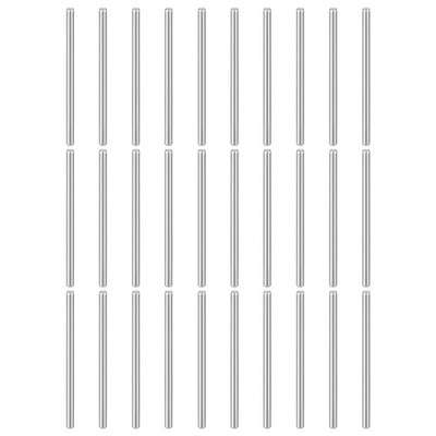 50pcs Dowel Pins M2(2mm) x 36mm Stainless Steel Shelf Support Peg Pin Rod