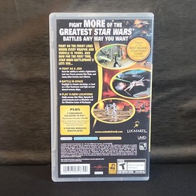 Star Wars Battlefront II Sony PlayStation Portable PSP Game UMD T LucasArts