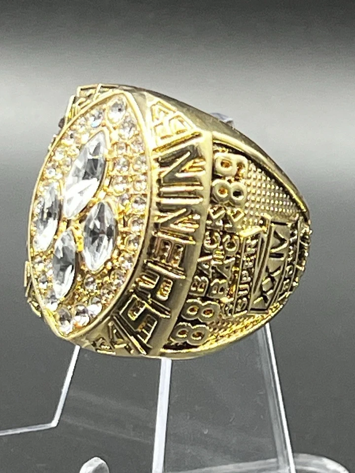 Anillo de Campeonato Joe Montana-San Francisco 49ers Superbowl XXIV (Réplica) Foto 4 de 4